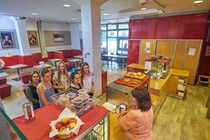 Die Cafeteria der KGS Neustadt